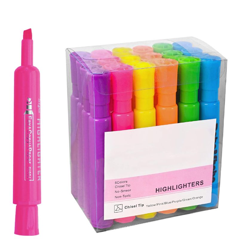 Cream Color Highlighter Pen